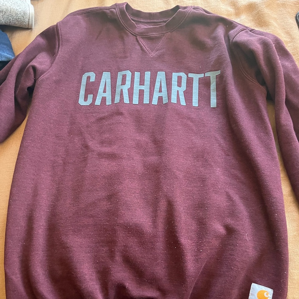 Carhartt Burgundy Sweatshirt